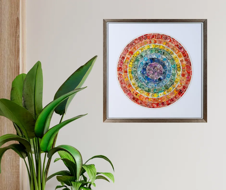 Bélyeg kaleidoszkóp